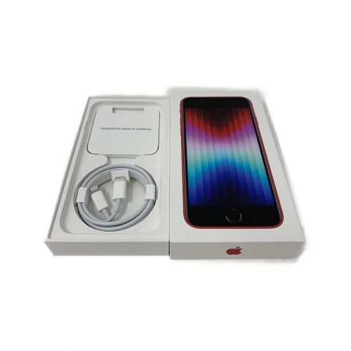 Apple iPhone SE(第3世代) (PRODUCT) RED MMYE3J/A au(SIMロック解除済
