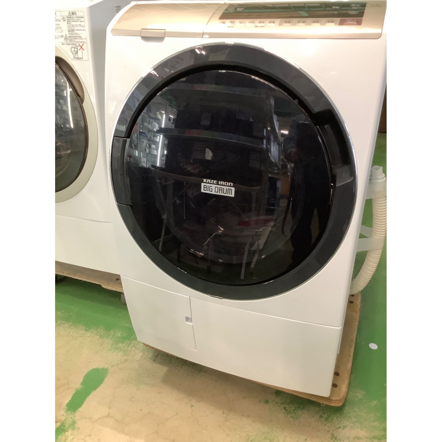 HITACHI (ヒタチ) ドラム式洗濯乾燥機 266 11.0kg 6.0kg BD-SV110EL