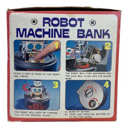 レトロホビー 現状販売 ROBOT MACHINE BANK