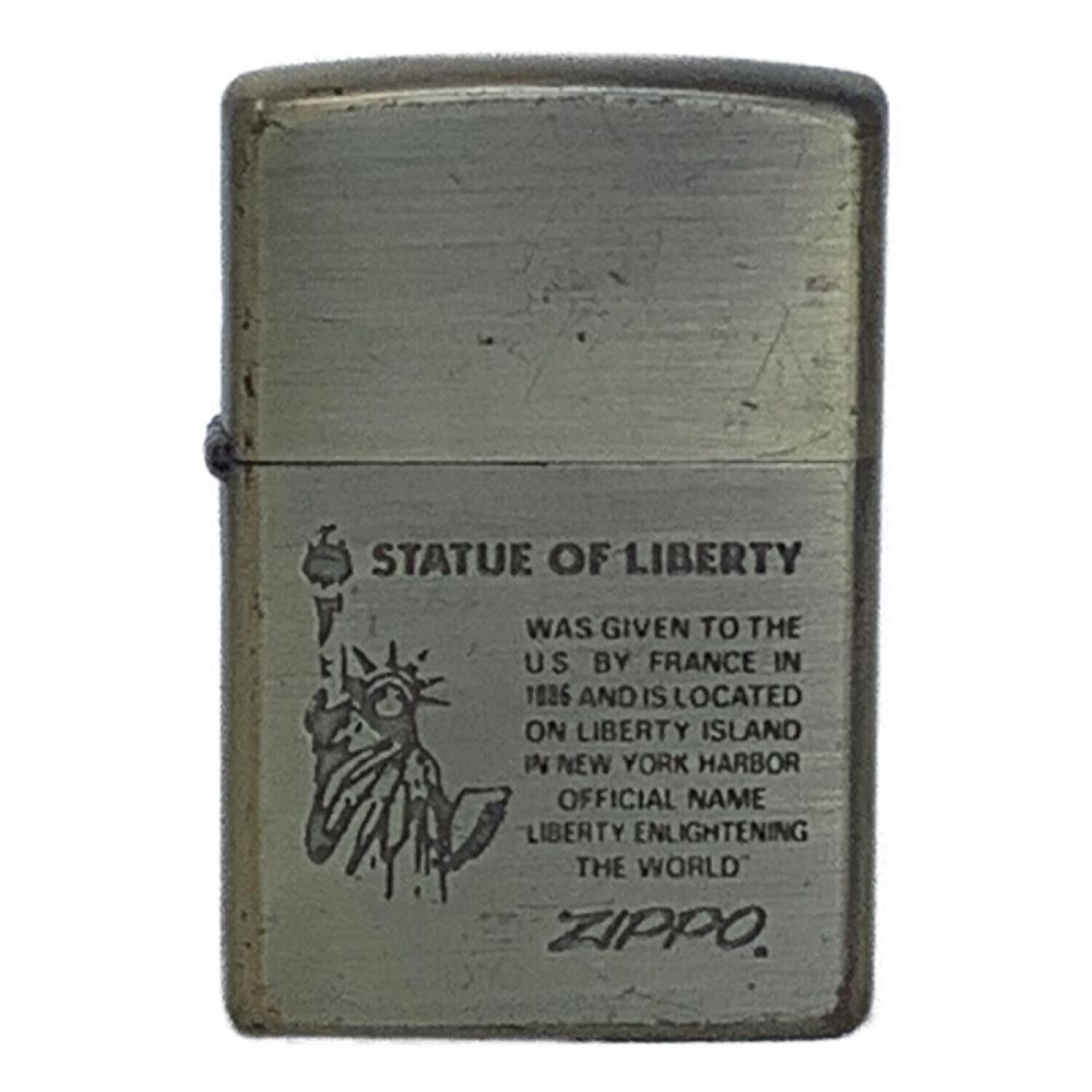 激安商品 Zippo/ジッポー 自由の女神 2000年製 灰皿付きセット No.0195