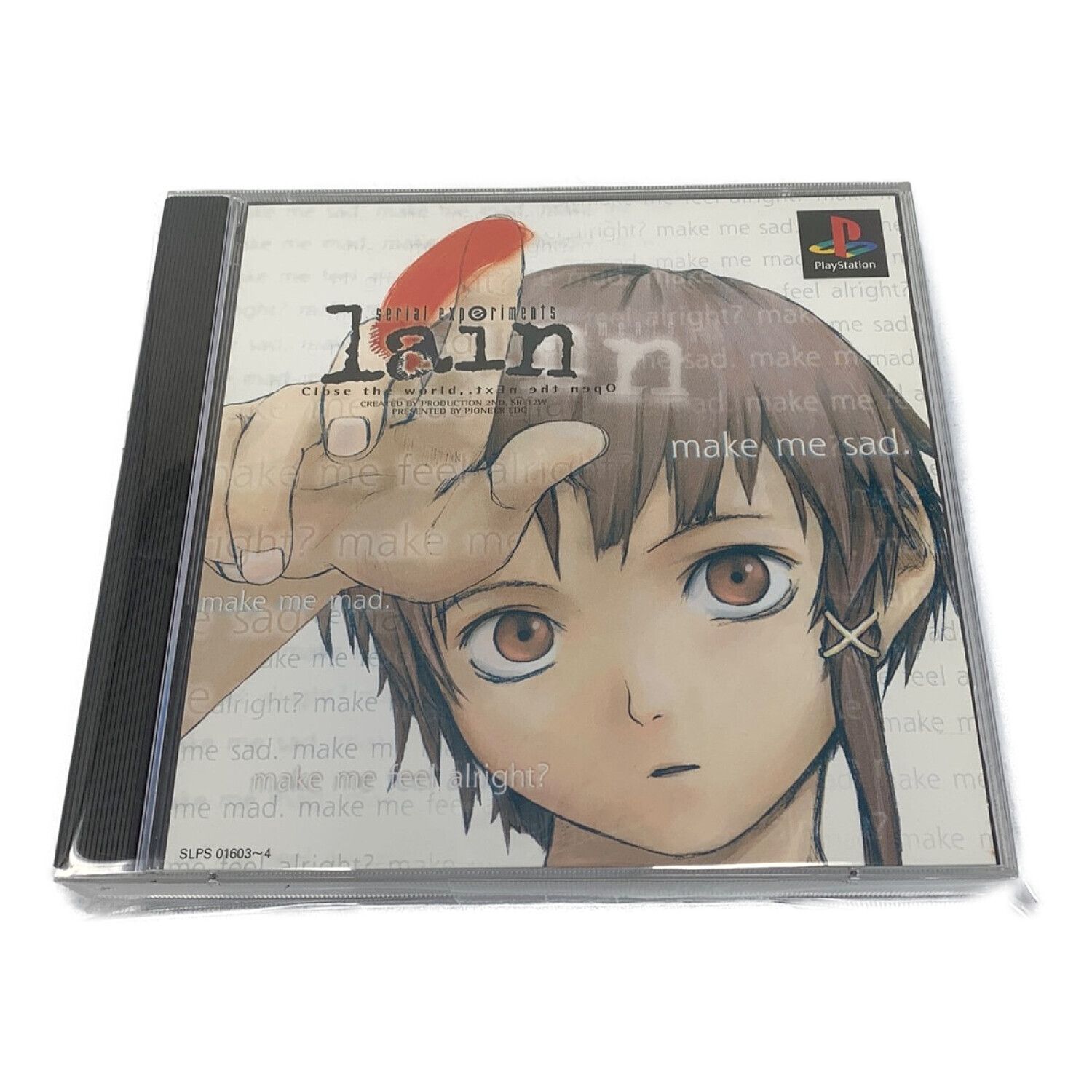 serial experiments lain ps1ソフト　完品