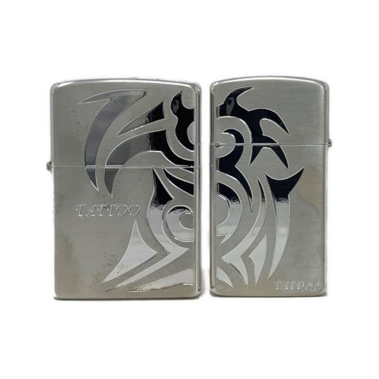 Zippo】TATTOOペア 青-