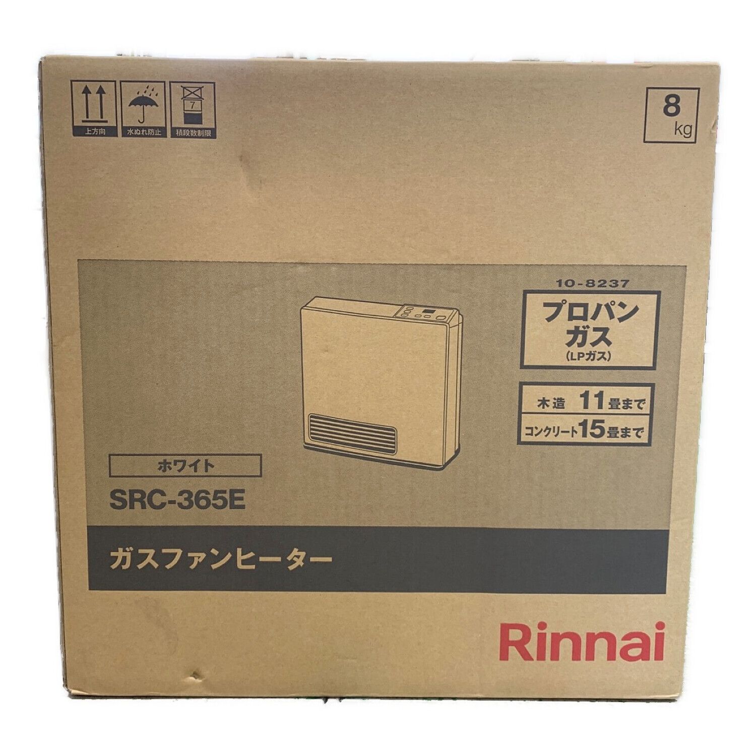 Rinnai (リンナイ) LPガスファンヒーター SRC-365E PSLPGマーク(LPガス ...
