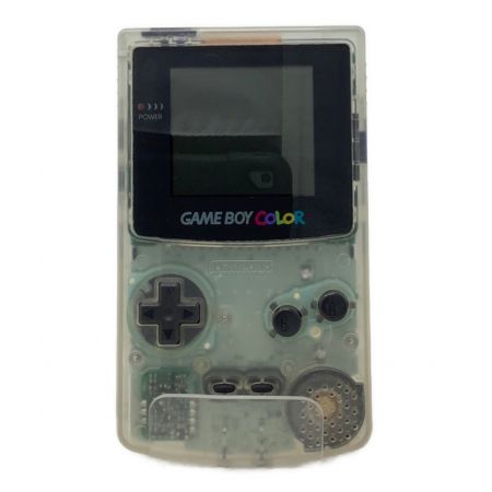 Nintendo (ニンテンドウ) GAMEBOY COLOR クリア ※キズ・ヨゴレ有 1998年モデル CGB-001 動作確認済 C17942766