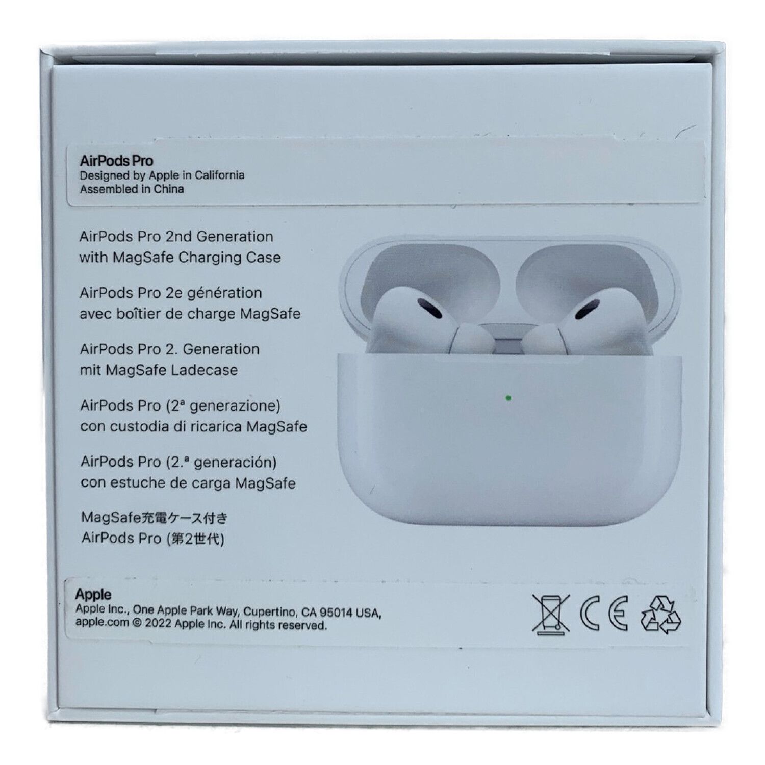 最大の割引 新品 AirPods Pro 2 MQD83J/A 充電ケース(充電器