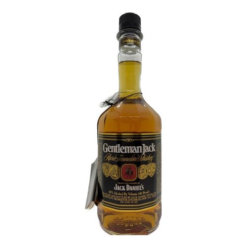 ウィスキー オールドボトル 750ml JACK DANIELS  Gentleman jack 未開封