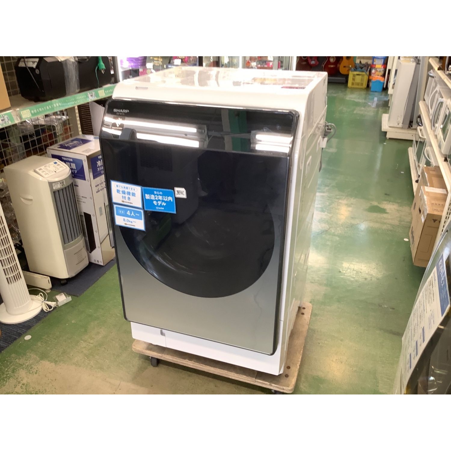 プラズマクラスター※3月まで ドラム式電気洗濯乾燥機　SHARP ES-W113