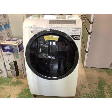 HITACHI (ヒタチ) ドラム式洗濯乾燥機 10.0kg 6.0kg BD-SG100FL 2021年製 クリーニング済 50Hz／60Hz