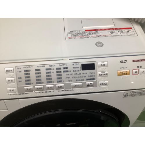Panasonic (パナソニック) ドラム式洗濯乾燥機 9.0kg/6.0㎏ NA-VX3600L ...