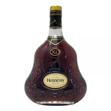 ヘネシー (Hennessy) コニャック 700ml XO 金キャップ クリアボトル 未開封