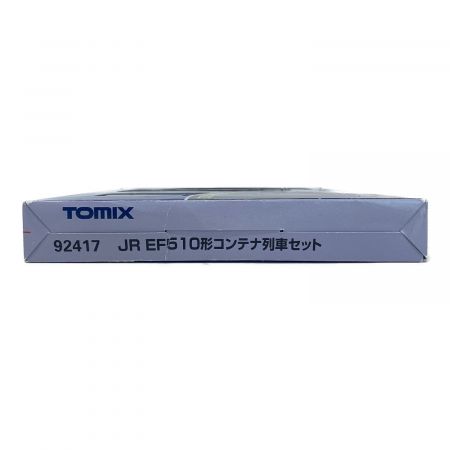 TOMIX (トミックス) 男の子おもちゃ コキ 50000系 92417 JR EF510系コンテナ列車セット