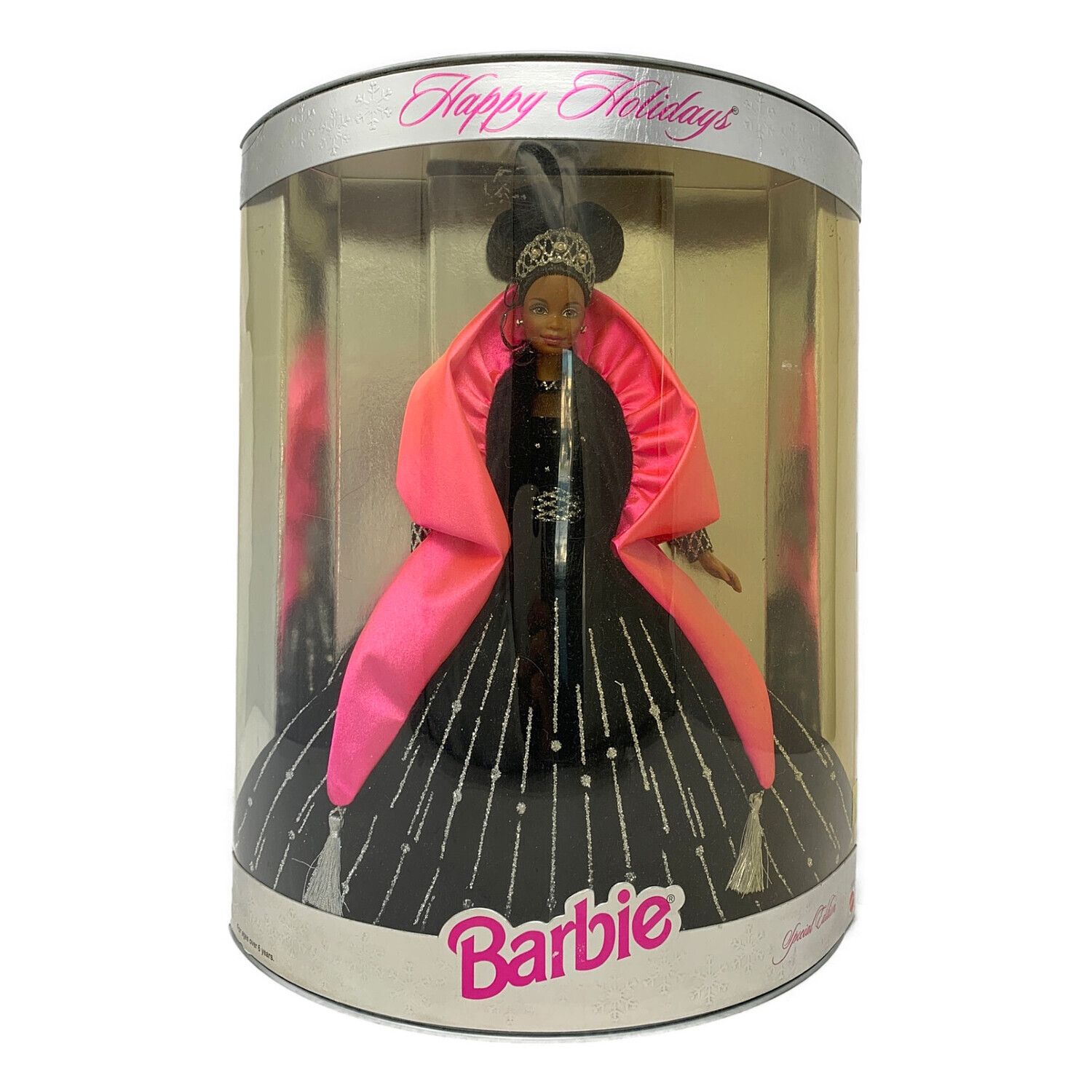 バービー人形 1998 Happy Holidays Barbie Doll African American ...