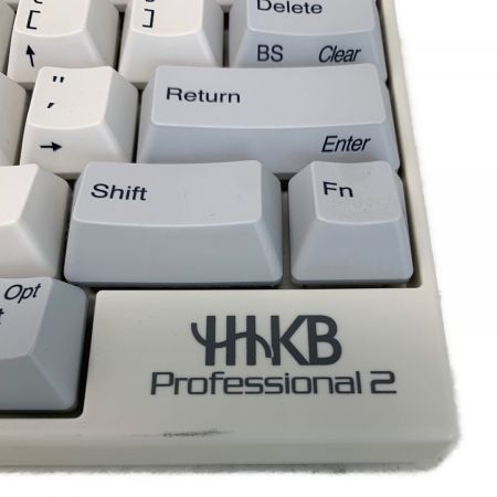 PFU (ピーエフユー) キーボード 英語配列 PD-KB400WS HHKB Professional2 Type-S 2018年製