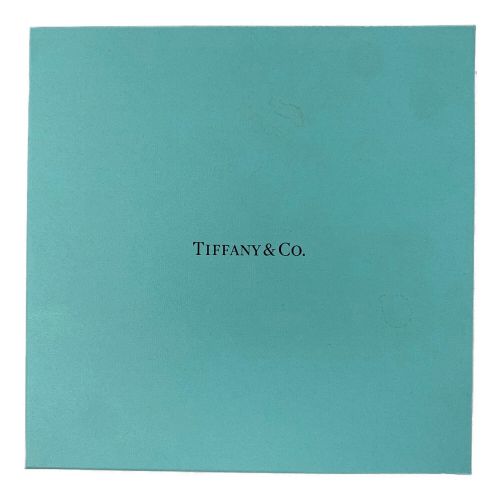 TIFFANY & Co. (ティファニー) プレートセット 19cm プラチナブルーバンド