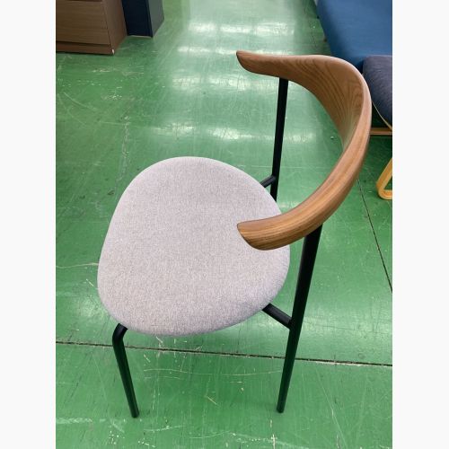 NOR (ノル) ダイニングチェアー ブラウン×グレー 関家具 1人掛け RY-049 ATOM CHAIR