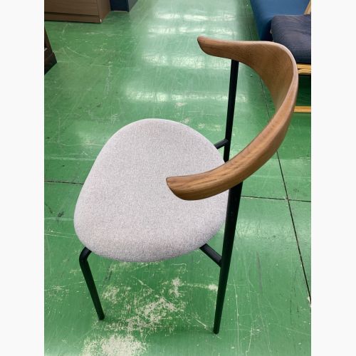 NOR (ノル) ダイニングチェアー ブラウン×グレー 関家具 1人掛け RY-049 ATOM CHAIR