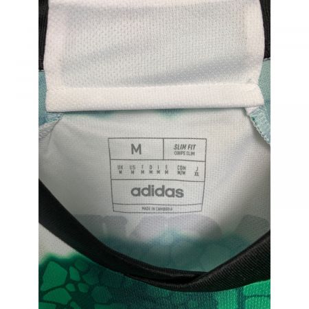 adidas (アディダス) トレーニングシャツ メンズ SIZE M ホワイト×グリーン セルティックFC HY3343