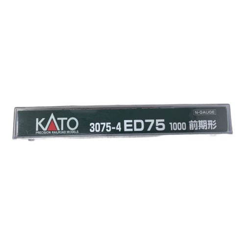 KATO (カトー) Nゲージ 3075-4 ED75 1000 前期型