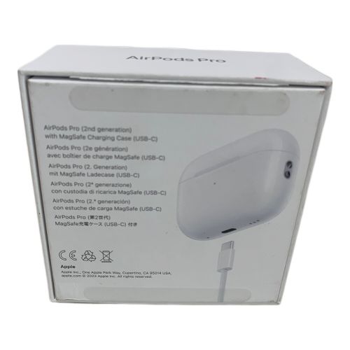 Apple (アップル) AirPods Pro(第2世代) A3047 A3048 A2968 2023年モデル JFW3G2DWNV MTJV3J/A USB-typeC 動作確認済