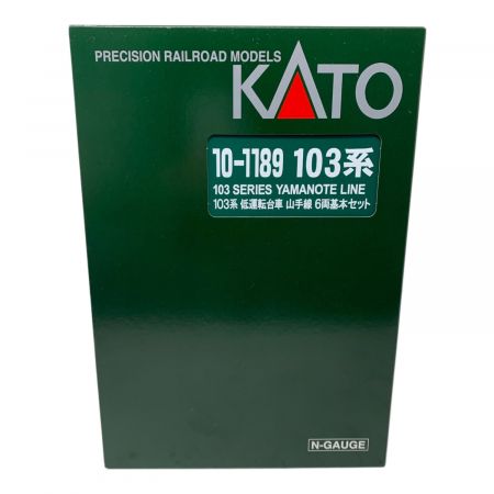 KATO (カトー) Nゲージ 103系低運転台車 山手線 6両基本セット 動作確認済み