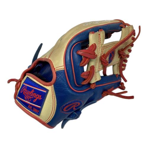 RAWLINGS (ローリングス) 軟式グローブ ベージュ×ネイビー 内野用