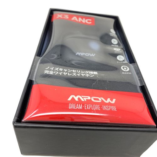 MPOW (エムパウ) ワイヤレスイヤホン Biuetooth対応 2020年モデル X3 ANC USB-typeC