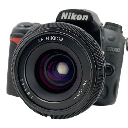 Nikon デジタル一眼レフカメラ 2010年モデル D7000 1620万画素 APS-C 専用電池 SDXCカード対応 標準：ISO100～6400 拡張：ISO25600相当 CH：約6コマ/秒 1/8000～30秒 2033549