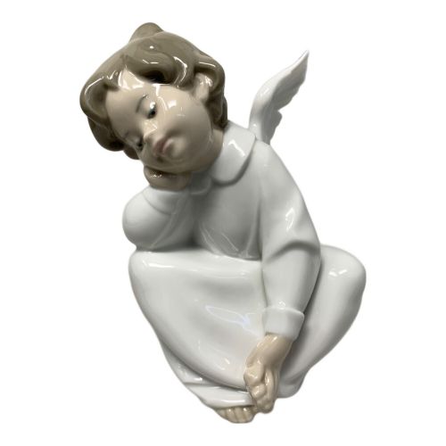 LLADRO (リヤドロ) フィギュリン 天使の考え事（なんとかなるよ）