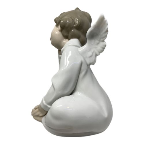 LLADRO (リヤドロ) フィギュリン 天使の考え事（なんとかなるよ）