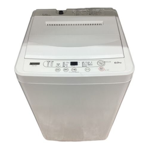 YAMADA (ヤマダ) 全自動洗濯機 6.0kg YWM-T60H1 2022年製 クリーニング済 50Hz／60Hz