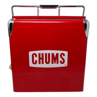 CHUMS (チャムス) スチールクーラーボックス タグ付 レッド