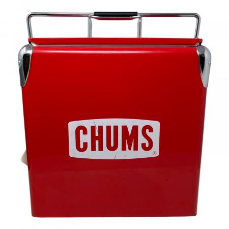 CHUMS (チャムス) スチールクーラーボックス タグ付 レッド