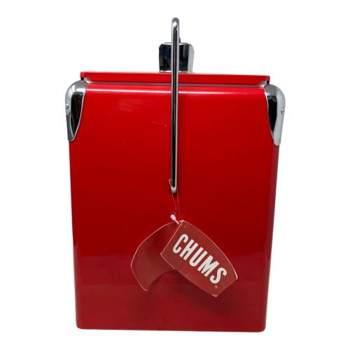 CHUMS (チャムス) スチールクーラーボックス タグ付 レッド