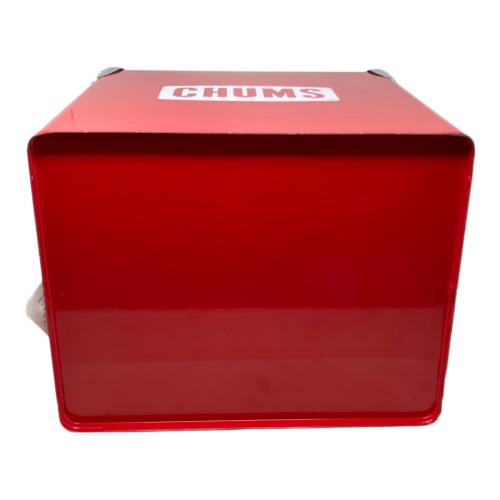 CHUMS (チャムス) スチールクーラーボックス タグ付 レッド