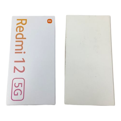 Xiaomi (シャオミ) Redmi12 5G XIG03 2023年製 6.8in サインアウト確認済 869459063827263 ○ SIM FREE(au解除済) 128GB ー 程度:Bランク Android:14