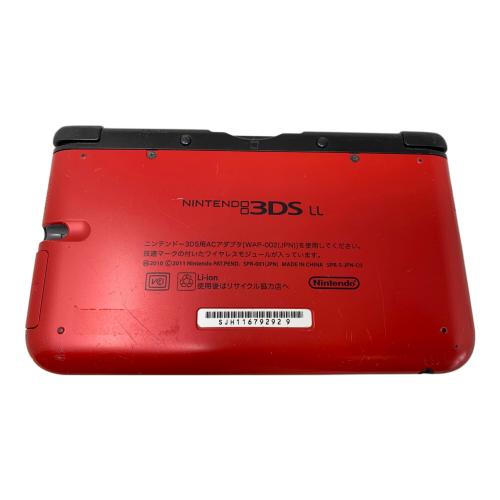 Nintendo (ニンテンドー) Nintendo 3DS LL 2012年モデル レッド×ブラック ※タッチペン欠品 SPR-001 動作確認済 SJH11679292 9