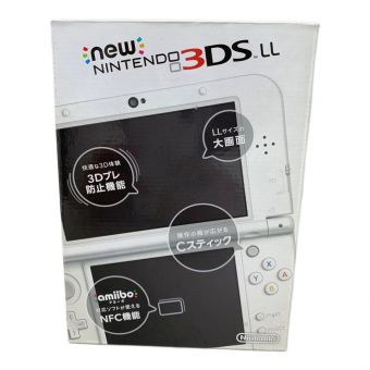 Nintendo (ニンテンドー) New Nintendo 3DS LL パールホワイト 2015年モデル RED-001 動作確認済 QJF10822246