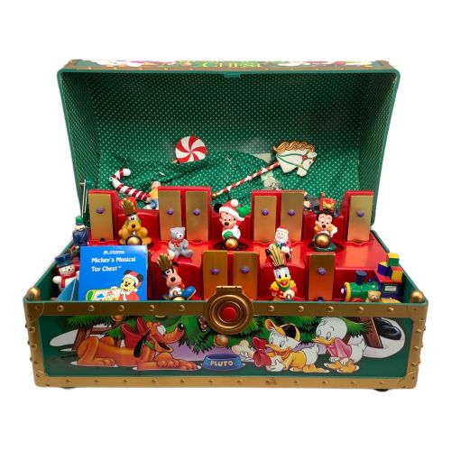 ディズニーグッズ ヨゴレ有 MICKEY'S MUSICAL TOY CHEST 動作確認済み