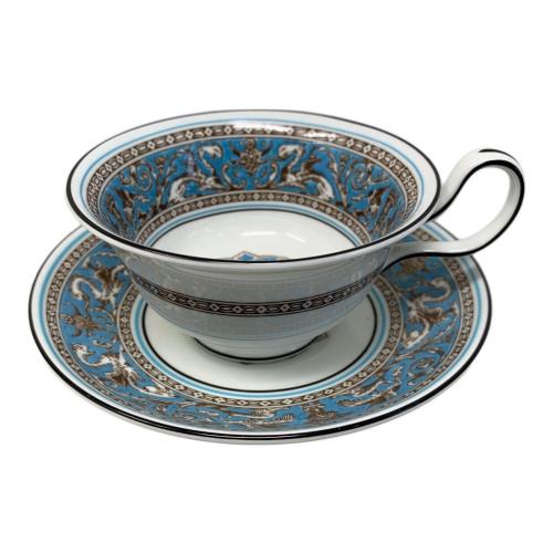 Wedgwood (ウェッジウッド) カップ&ソーサー フロレンティーン・ターコイズ