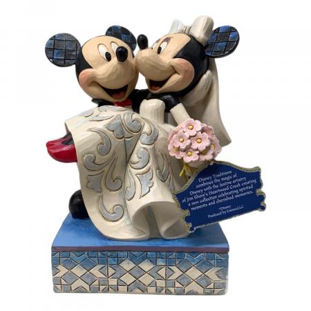ENESCO ディズニー ミッキー＆ミニー ウェディング フィギュア