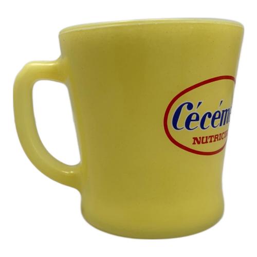 Fire King (ファイヤーキング) Dハンドルマグカップ ニュートリシア NUTRICIA Cecemel 1960年代