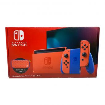 Nintendo Switch マリオレッド×ブルーセット 2020年製 ※Joy-Con左不良有(LED不良・SR・SLボタン不良)
