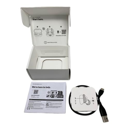 BOSE (ボーズ) ワイヤレスイヤホン Bluetooth対応 QuietComfort Earbuds USB-typeC