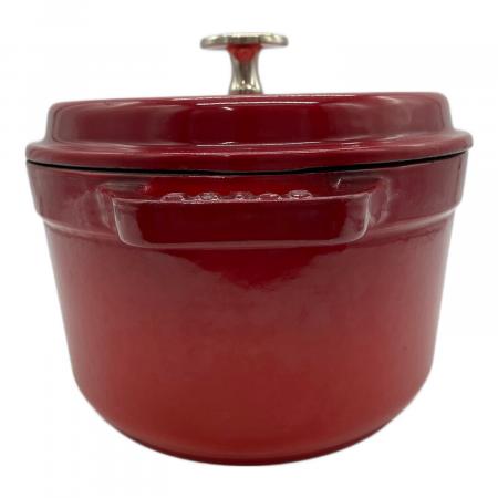 Staub (ストウブ) 鍋 レッド ピコ・ココット 27 cm｜トレファクONLINE