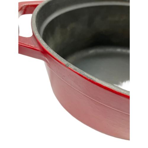 Staub (ストウブ) 鍋 レッド ピコ・ココット 27 cm