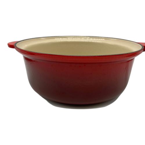 LE CREUSET (ルクルーゼ) 片手鍋 22cm レッド マルチファンクション