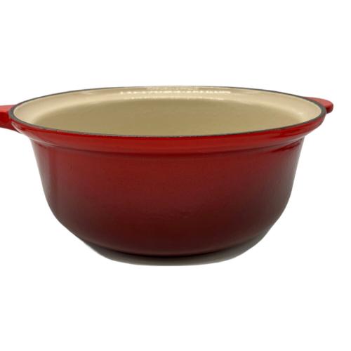 LE CREUSET (ルクルーゼ) 片手鍋 22cm レッド マルチファンクション