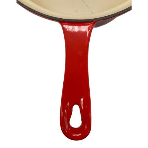 LE CREUSET (ルクルーゼ) 片手鍋 22cm レッド マルチファンクション