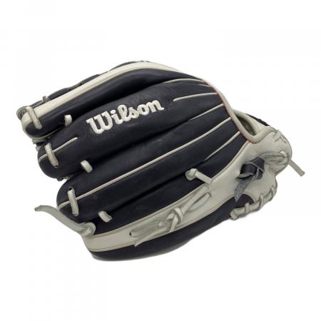 Wilson (ウィルソン) 右投げ用 グローブ ネイビー×ホワイト