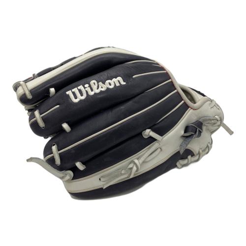 Wilson (ウィルソン) 右投げ用　グローブ ネイビー×ホワイト